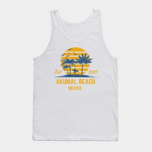 Akumal Beach Mexico 2022 Tank Top